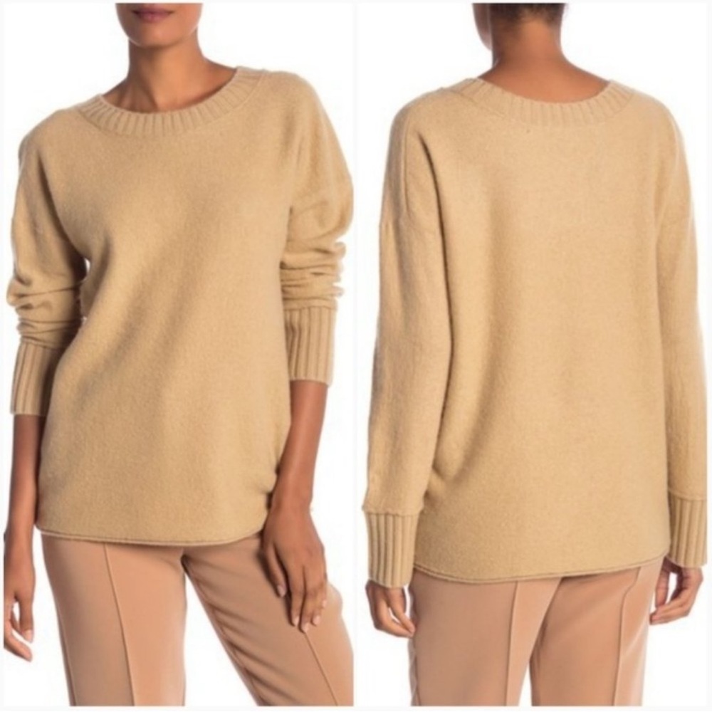 Vince Cashmere Camal Drop Shoulder Sweater NWT